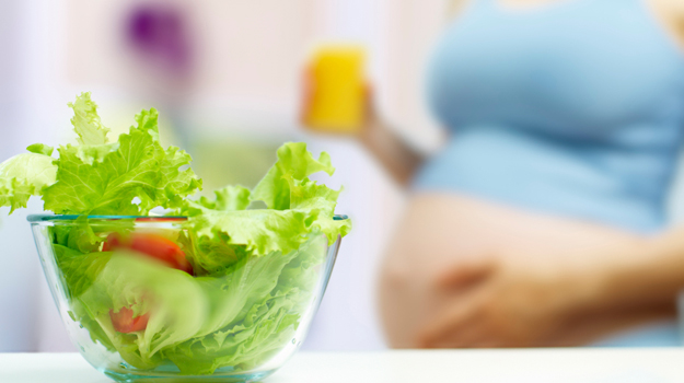 Comendo bem durante a gravidez
